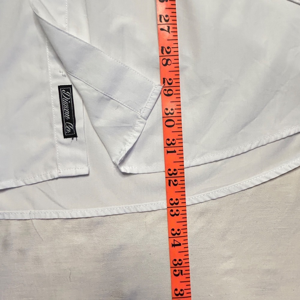 Dixxon Flannel Company Shirt XL White D-Lux Performance Bamboo Series Minimalist - Picture 6 of 9